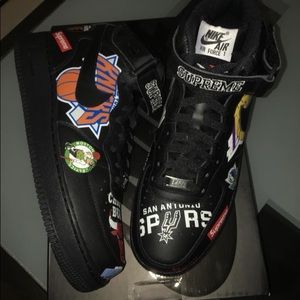 Supreme x NBA x Air Force 1